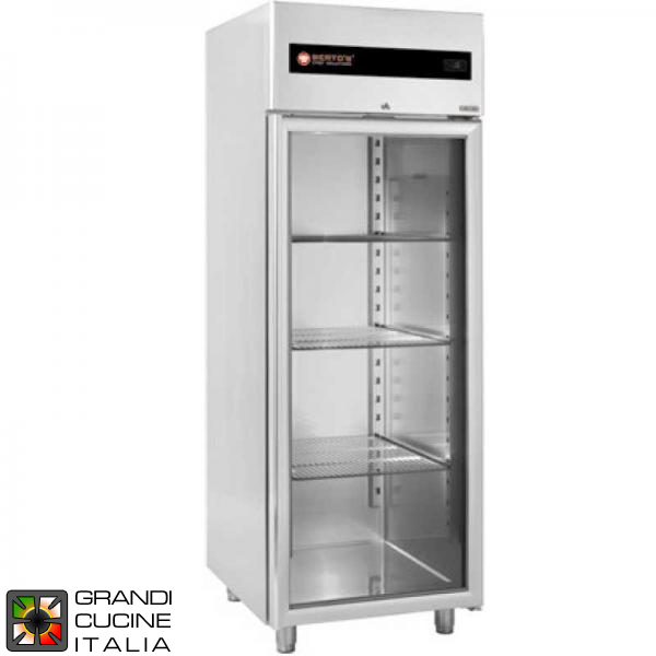 Refrigerated Cabinet - Freezer - Temp.: -18/-22°C - One glass door