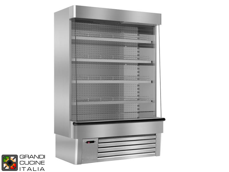  Multideck Wall Refrigerator - 657 Liters - Ventilated Refrigeration - Temperature 0 / +2 °C - in Stainless Steel
