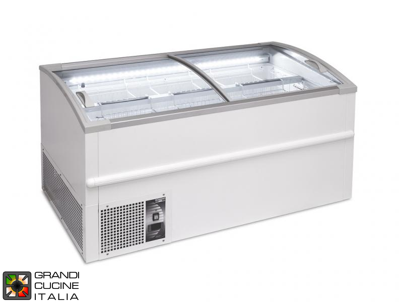  Chest Freezer - 1000 Liters - Static Refrigeration - Temperature +5 / -25 °C - Sliding Doors