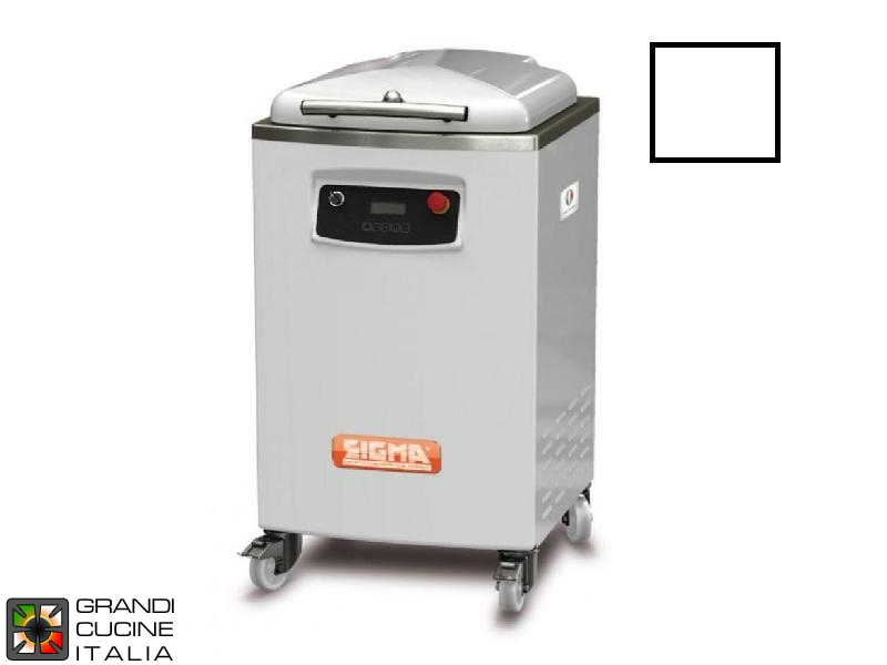  Diviseur de Pâte Carrée - Portions par Cycle N° 20 - Poids de la Portion 150-800 g - Semi-Automatique