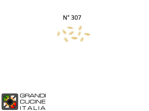  Trafila in bronzo per riso per estrusore D45-C 2.0
