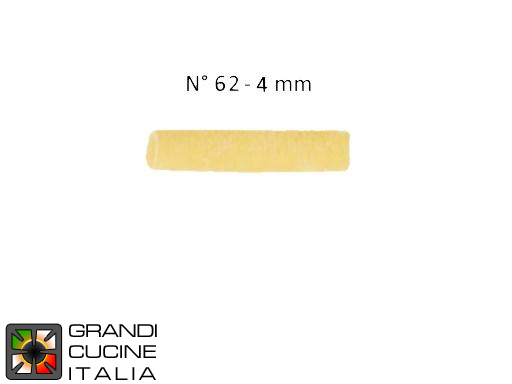  Trafila in teflon per maccheroni lisci per estrusore D35 2.0