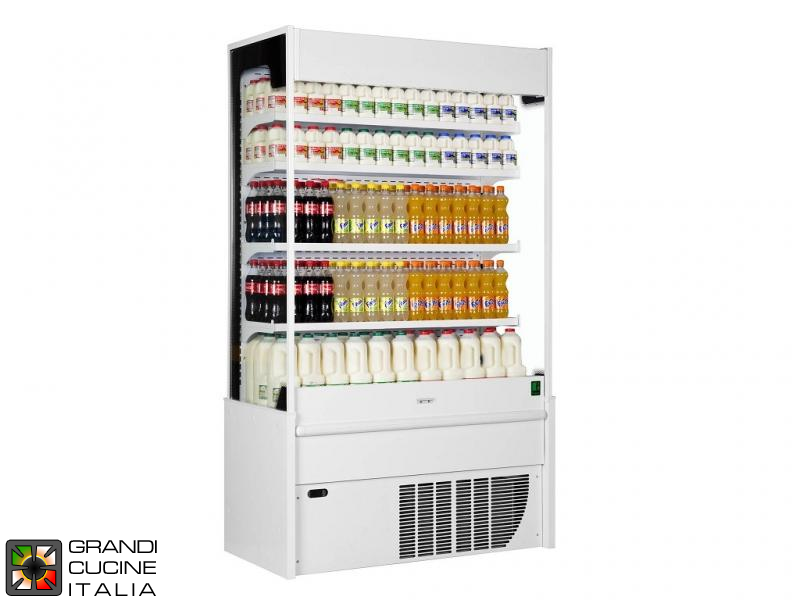  Multideck Wall Refrigerator - 615 Liters - Ventilated Refrigeration - Temperature +2 / +4 °C - White Color